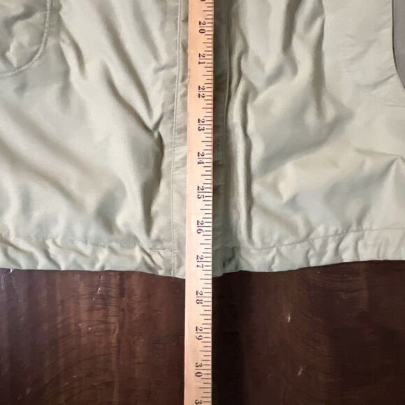 The NORTH FACE Hyvent Outer Shell Hooded Ski Jacket Green Olive Size Large - Picture 6 of 6